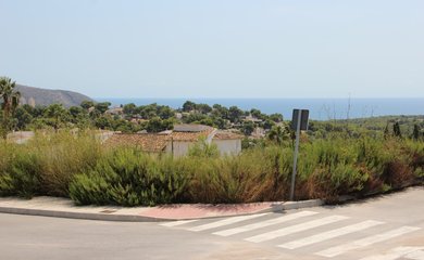 Bouwgrond te koop in Moraira / Spanje