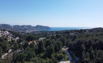 Bouwgrond te koop in Moraira / Spanje