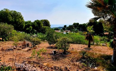 Bouwgrond te koop in Moraira / Spanje