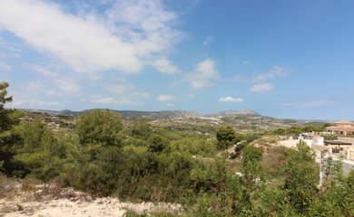 Bouwgrond te koop in Moraira / Spanje