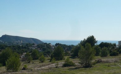 Bouwgrond te koop in Moraira / Spanje